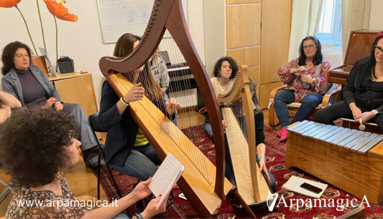 Terapia musicale e narrazione terapeutica con arpa